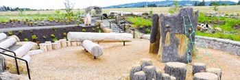 Two onsite playgrounds